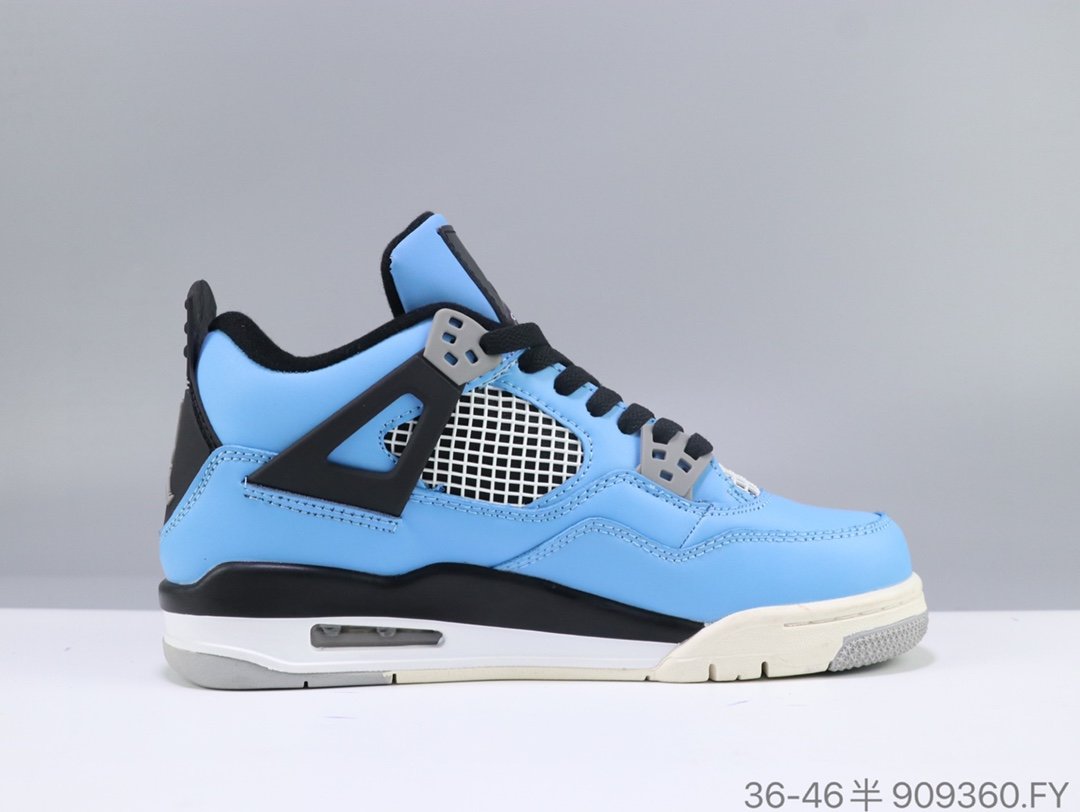 2020 Air Jordan 4 NRG Blue Black - Click Image to Close